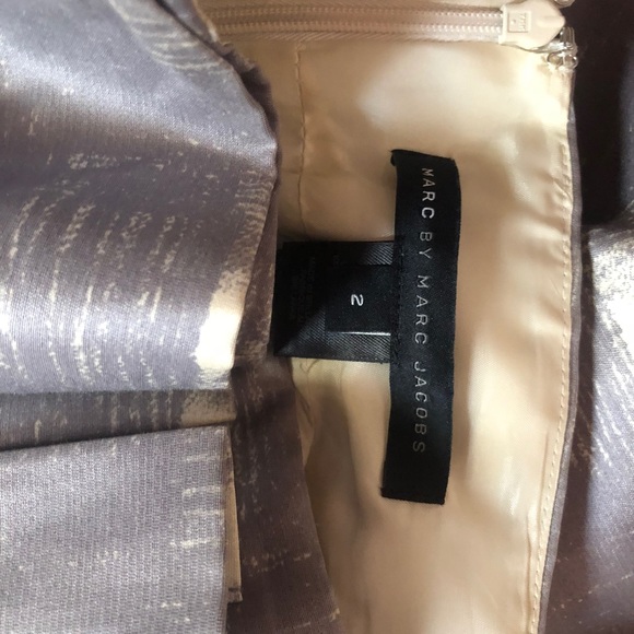 MARC by MARC JACOBS plaid silver dress sz. 2 - Picture 5 of 5